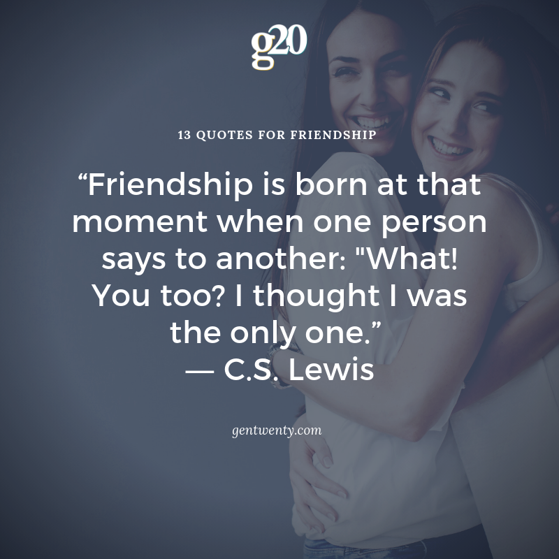 quotes for friendship