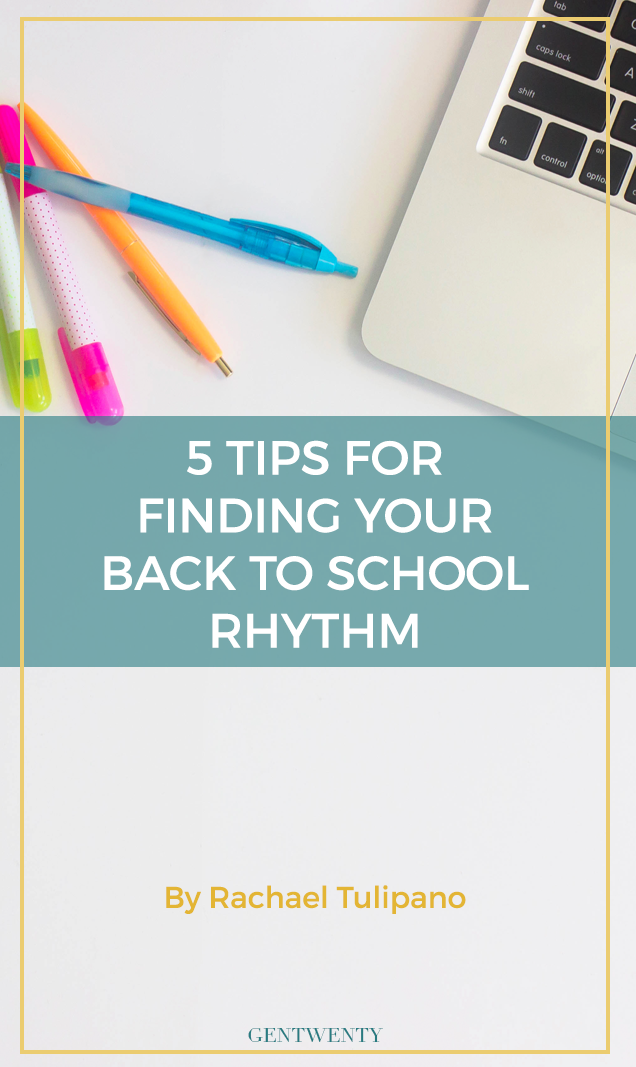 It's time to head back to school, but wait - are you ready to get back into your academic rhythm again? Click through for 5 tips to make this semester your best one yet.