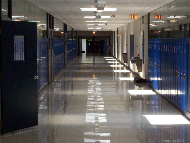 High school lockers