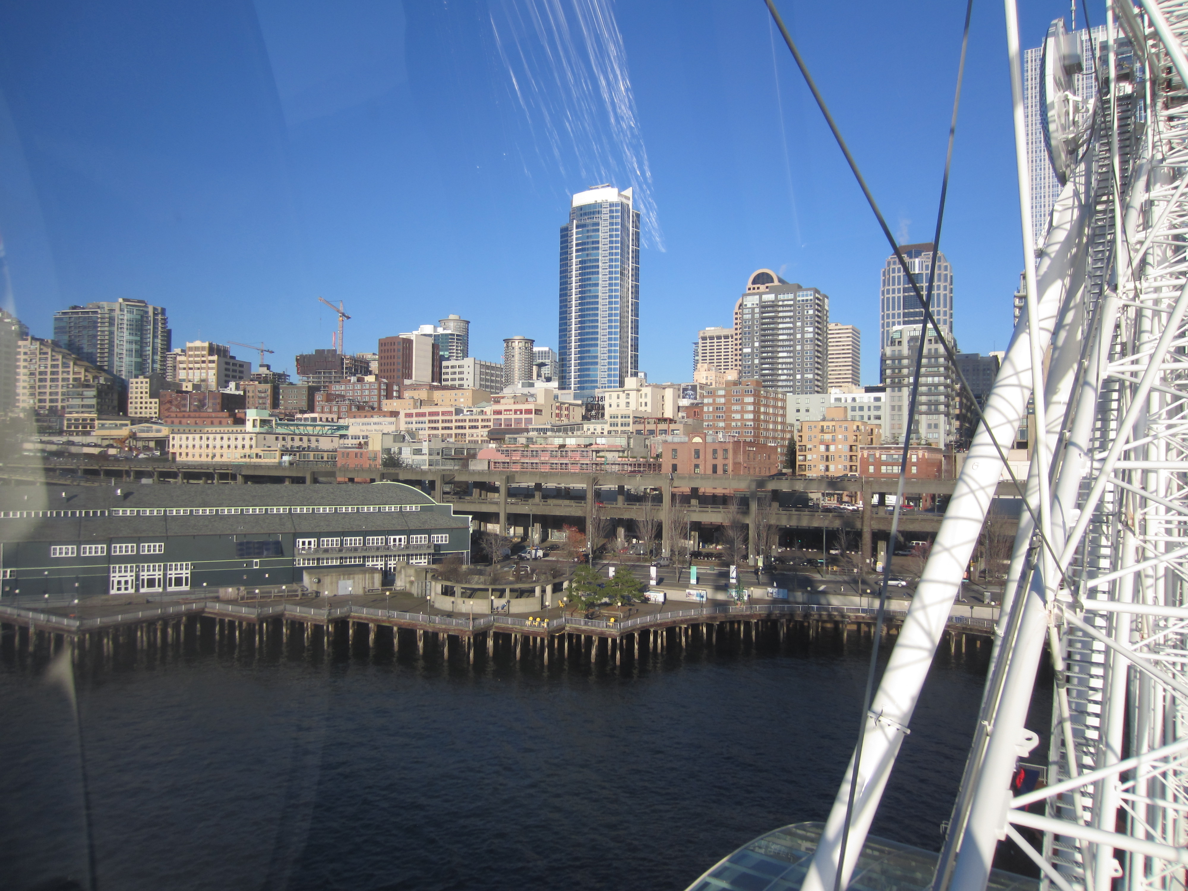 View of Downtown Seattle from the Great Wheel