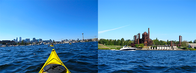 Kayaking on Lake Union: Downtown / Gas Works Park