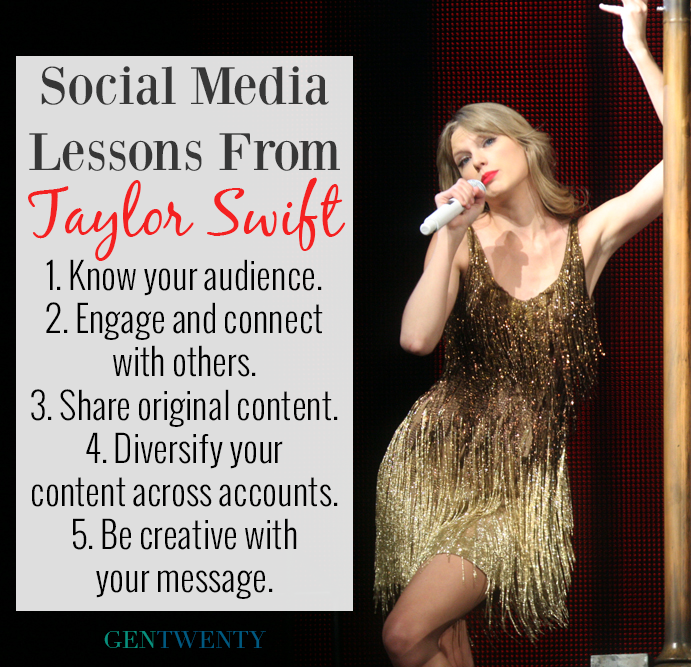 social media taylor swift