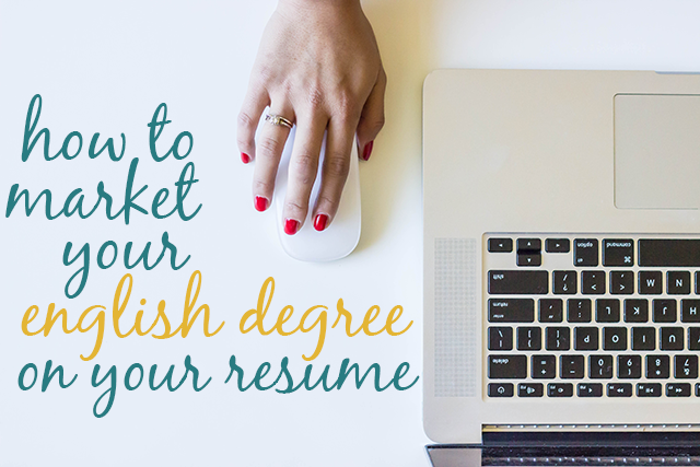 Have an English degree with no job prospects in sight? Dana's been there (but is now employed full-time!). Her tips will show you how to market your English degree on your resume. 