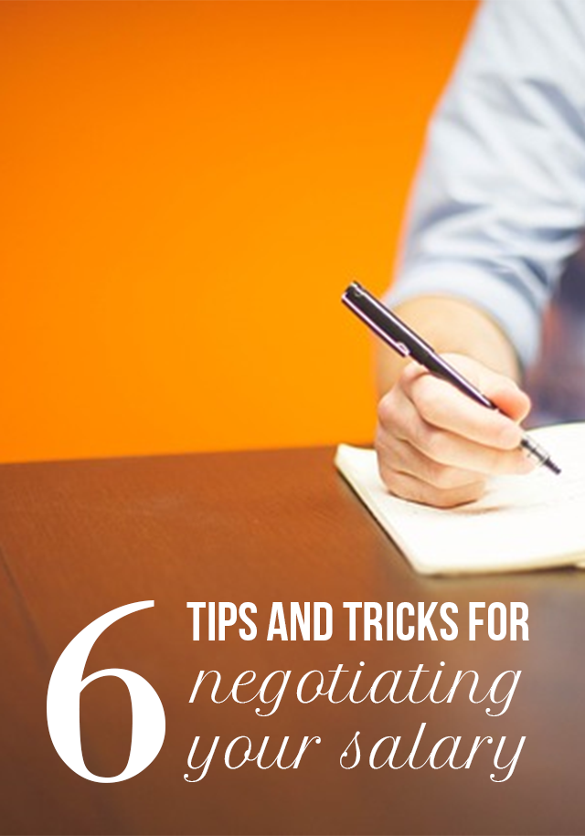 Tips & Tricks For Negotiating Your Salary