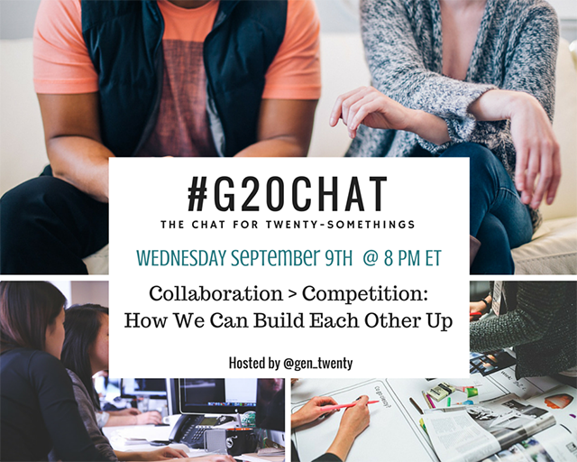 #G20Chat September 9th: Collaboration > Competition