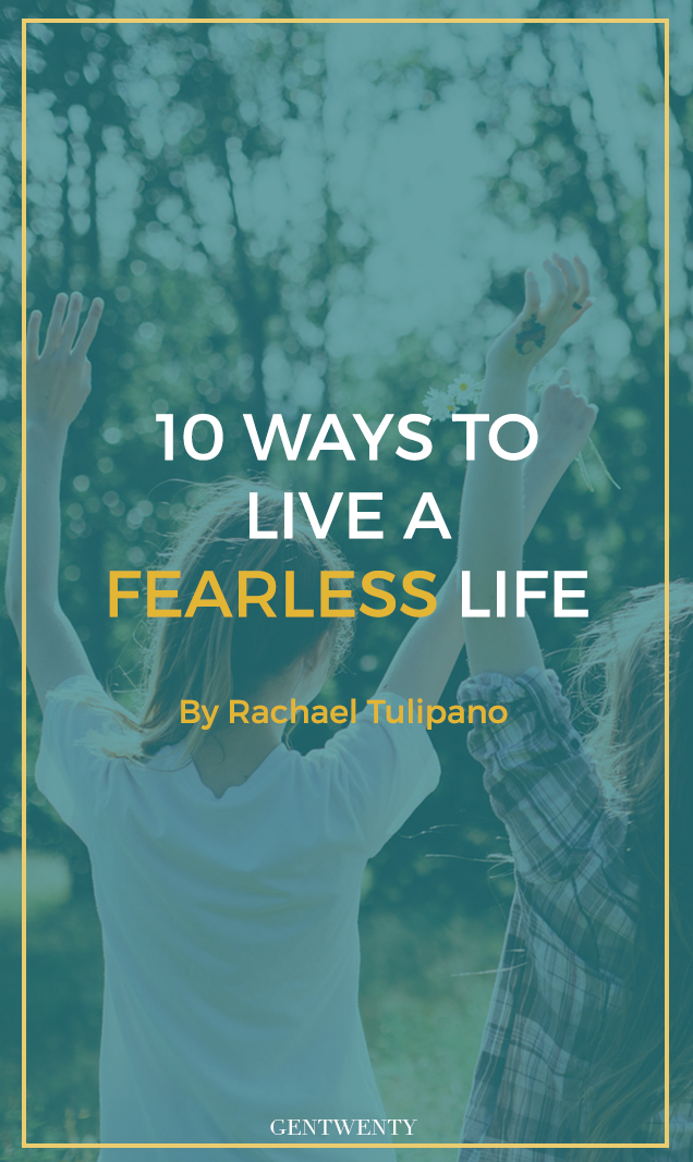 Being fearless in your twenties seems nearly impossible. With so many big changes happening it's often difficult to be courageous in our metamorphosis from young adults to full-fledged professionals. Click through for 10 ways YOU can be fearless.