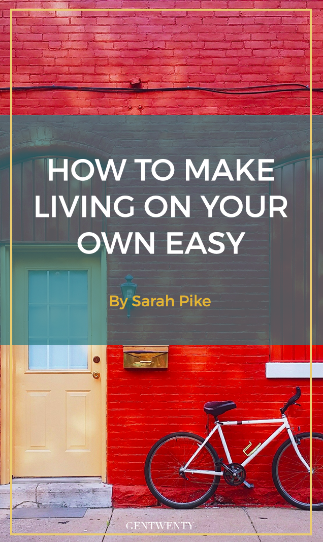 Living alone for the first time can be exhilarating. You can come and go as you please or watch a marathon of your favorite reality series without anyone else’s approval.  If you’re ready to live on your own, click through for tips to make the transition as easy as it is empowering.