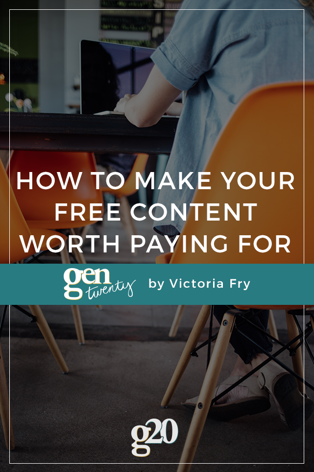 With over 152 million blogs online, how can you make your content and services stand out? Make your free stuff better than everyone else's paid stuff, of course! Click through for 5 tips for doing just that.