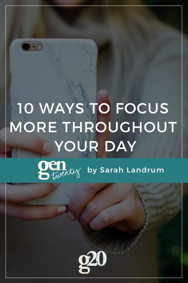 How many apps did you open in the last minute? If you're struggling to stay focused, here are 10 tips for you.