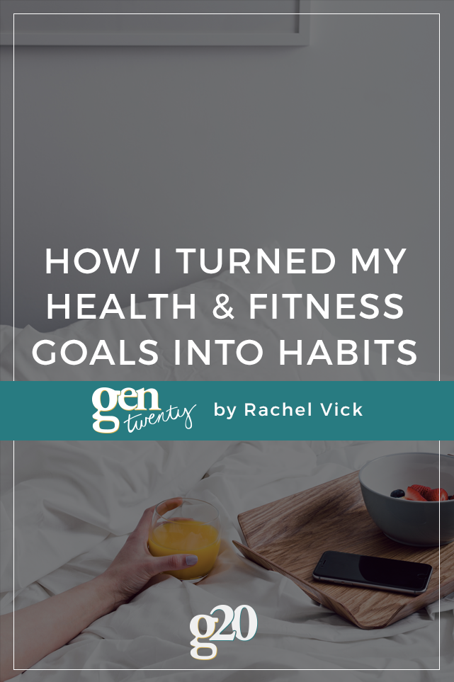 How do you create goals that actually stick around? Turn them into habits, of course! Here's how I turned my fitness, health, and language goals into daily habits.