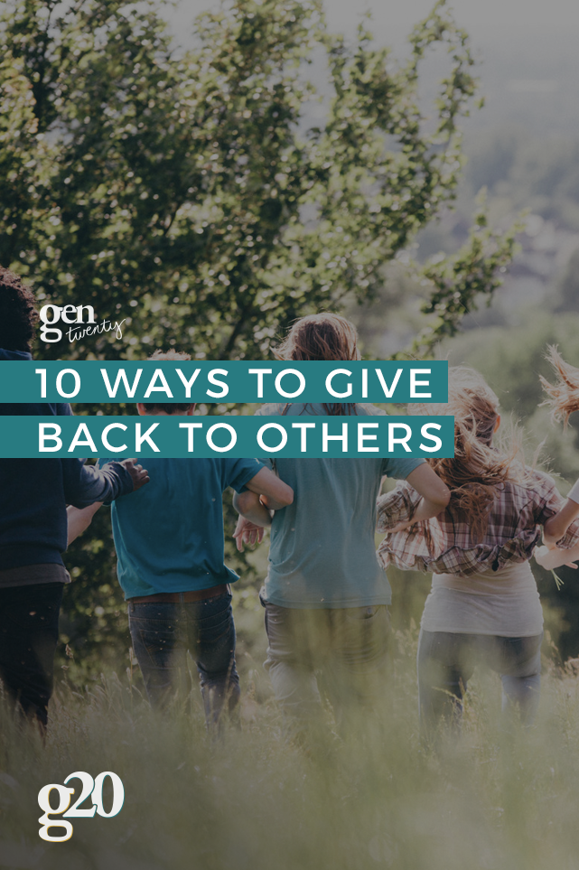 You may not realize it, but the power of helping others benefits you, too.