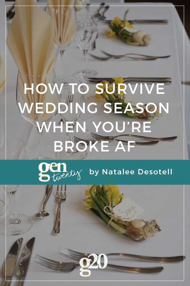 Weddings are expensive. For everyone. If you're on a budget (or just broke AF), here are 7 tips for you to still be a fantastic guest and not break your bank in the process.