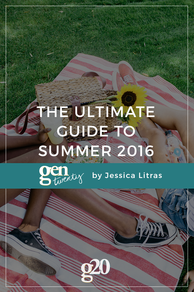 Want to make summer 2016 your best one yet? Peep our ultimate guide to fun activities and goals for the warmer weather.