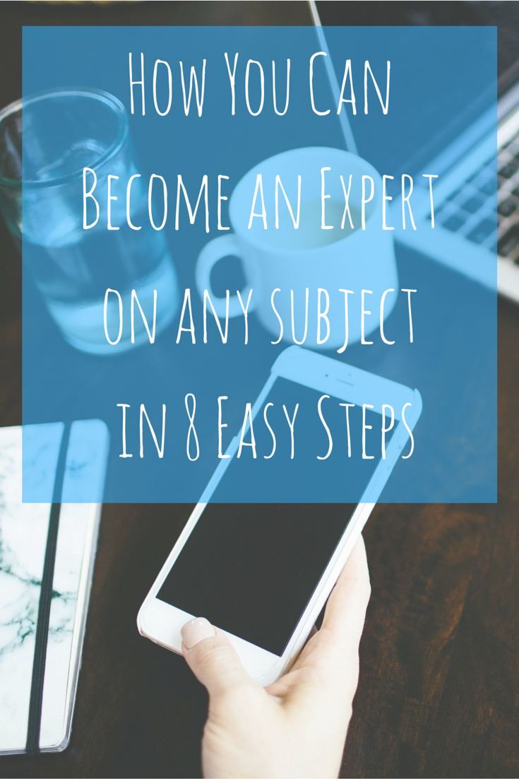 Experts aren't born with it, they've just followed these steps! And you can do it too.