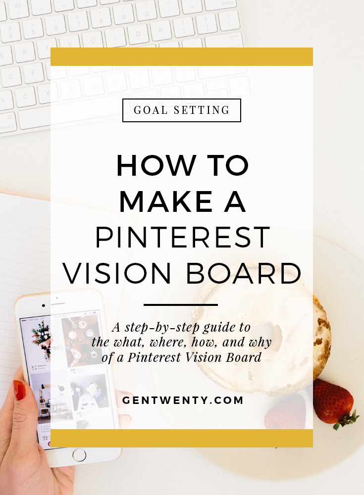 pinterest vision board, vision board, goal setting, visual goal setting