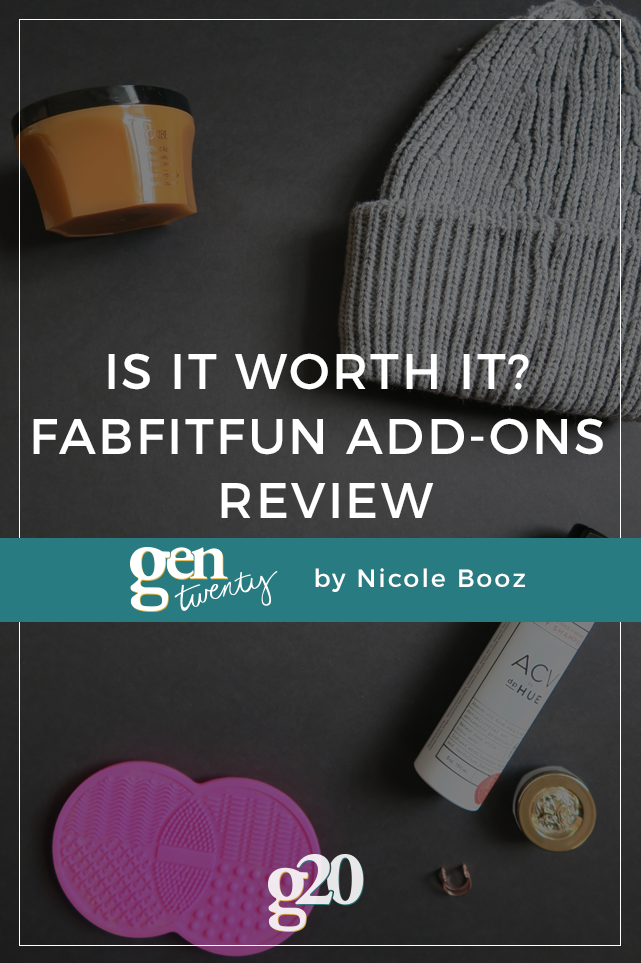 fabfitfun add-ons review