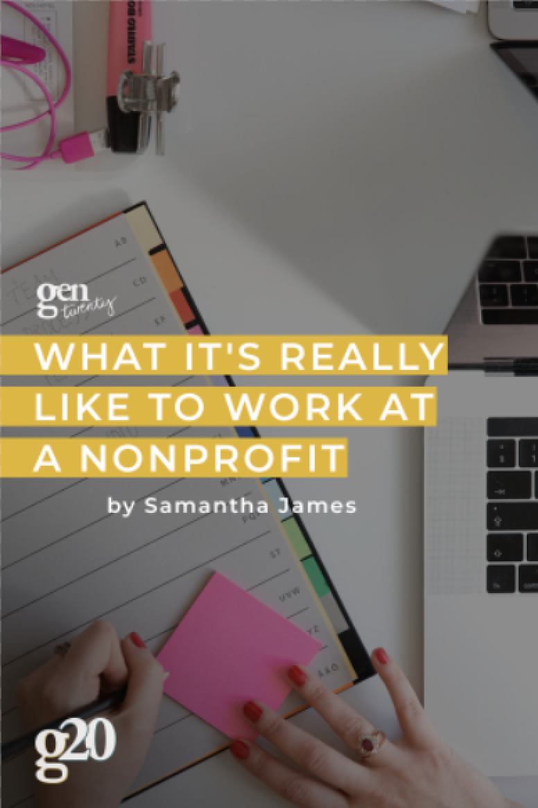 What It's Really Like To Work At A Nonprofit