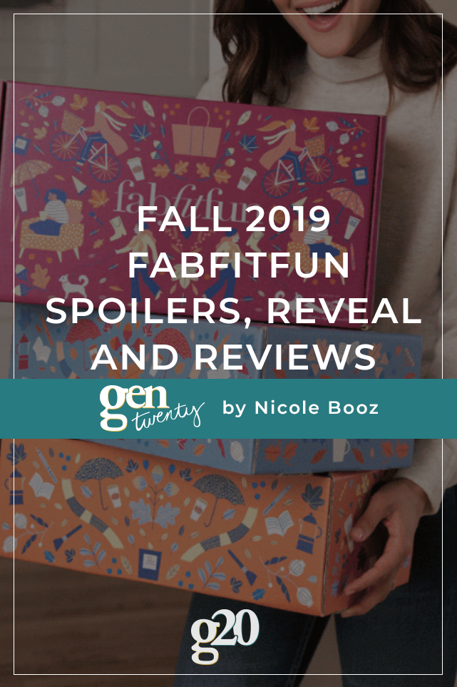 Fall 2019 FabFitFun Spoilers, Reveal and Reviews