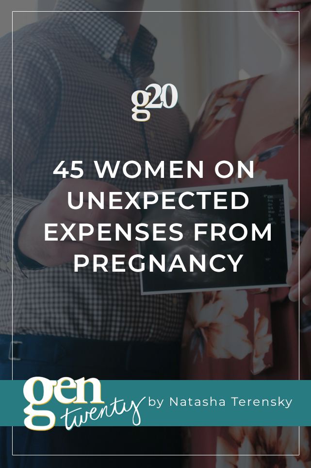 45 Women on Unexpected Expenses from Pregnancy