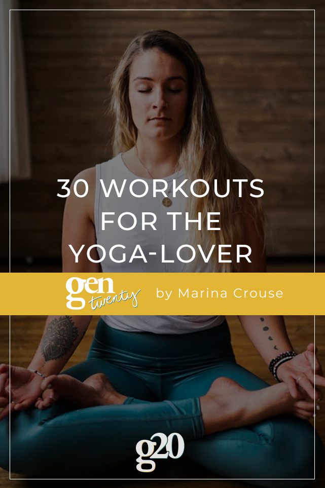 30 workouts for the yoga-lover