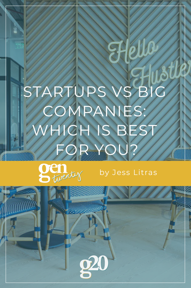 Startups Vs Big Companies: Which is Best For You?