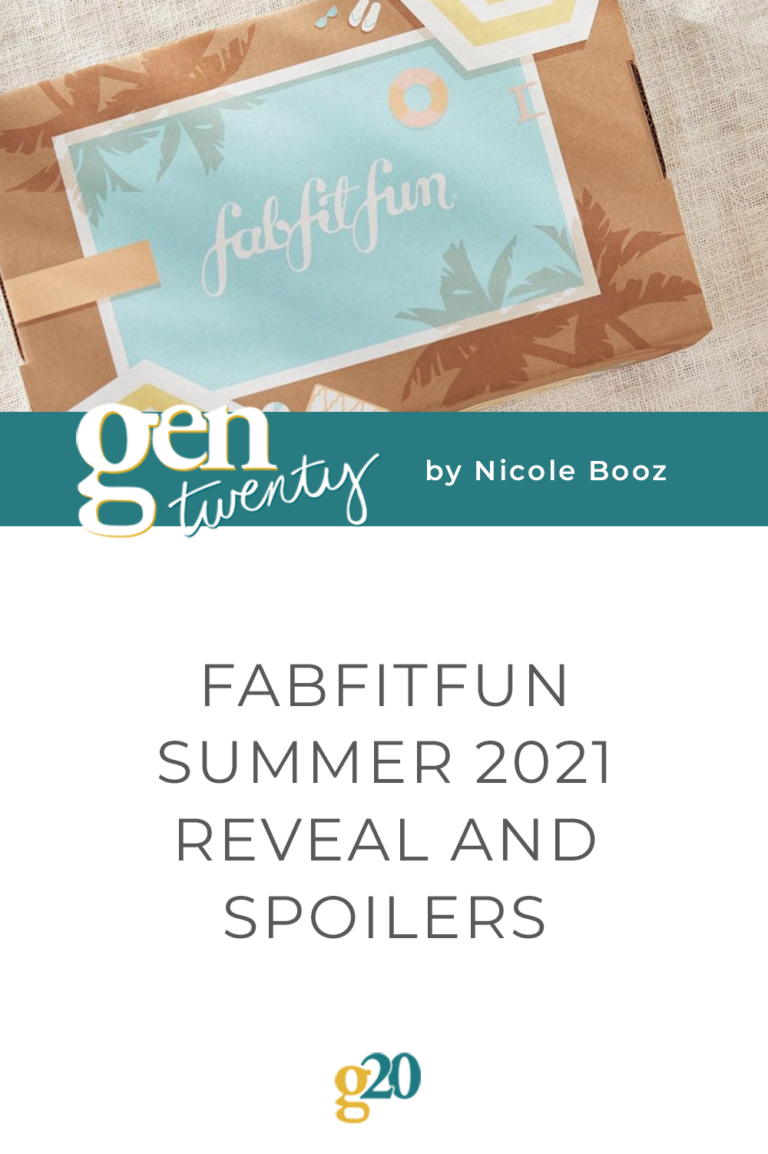FabFitFun Summer 2021 Spoilers and Reveal