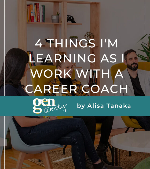 What I'm learning from working with a career coach