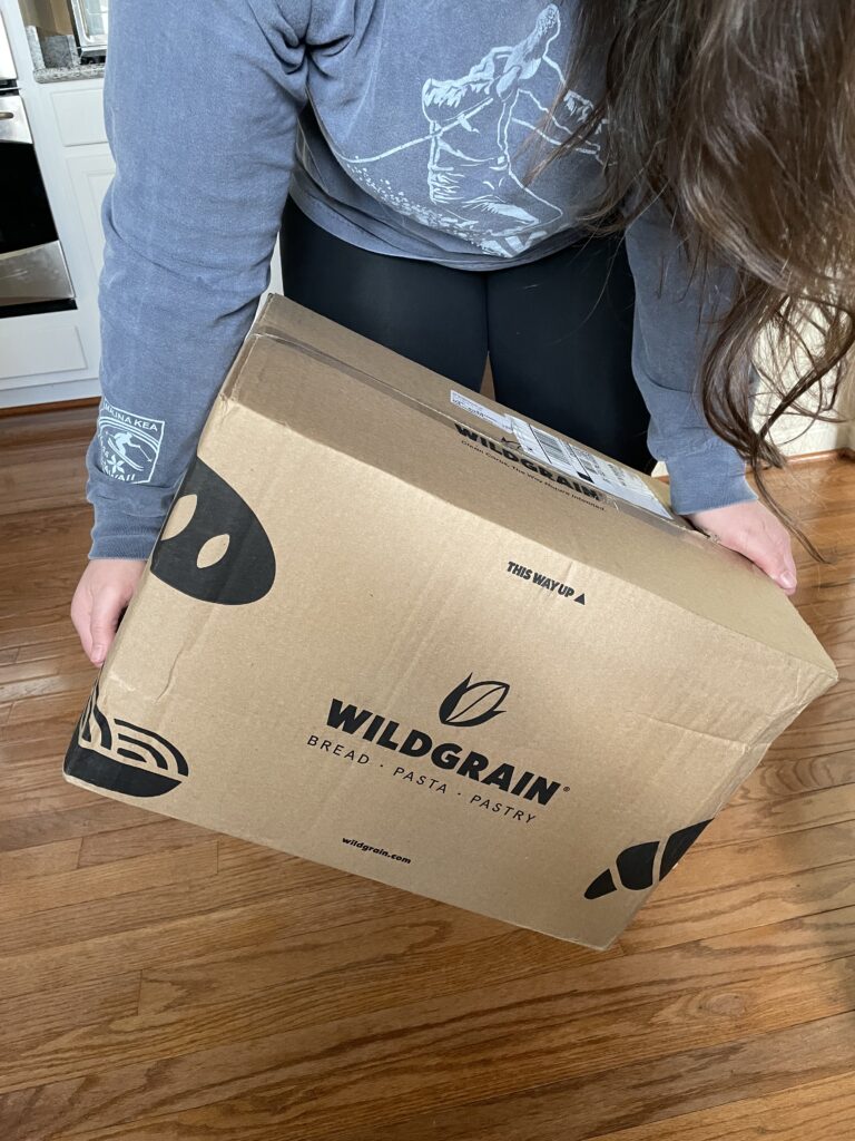 wildgrain review - box it arrives in