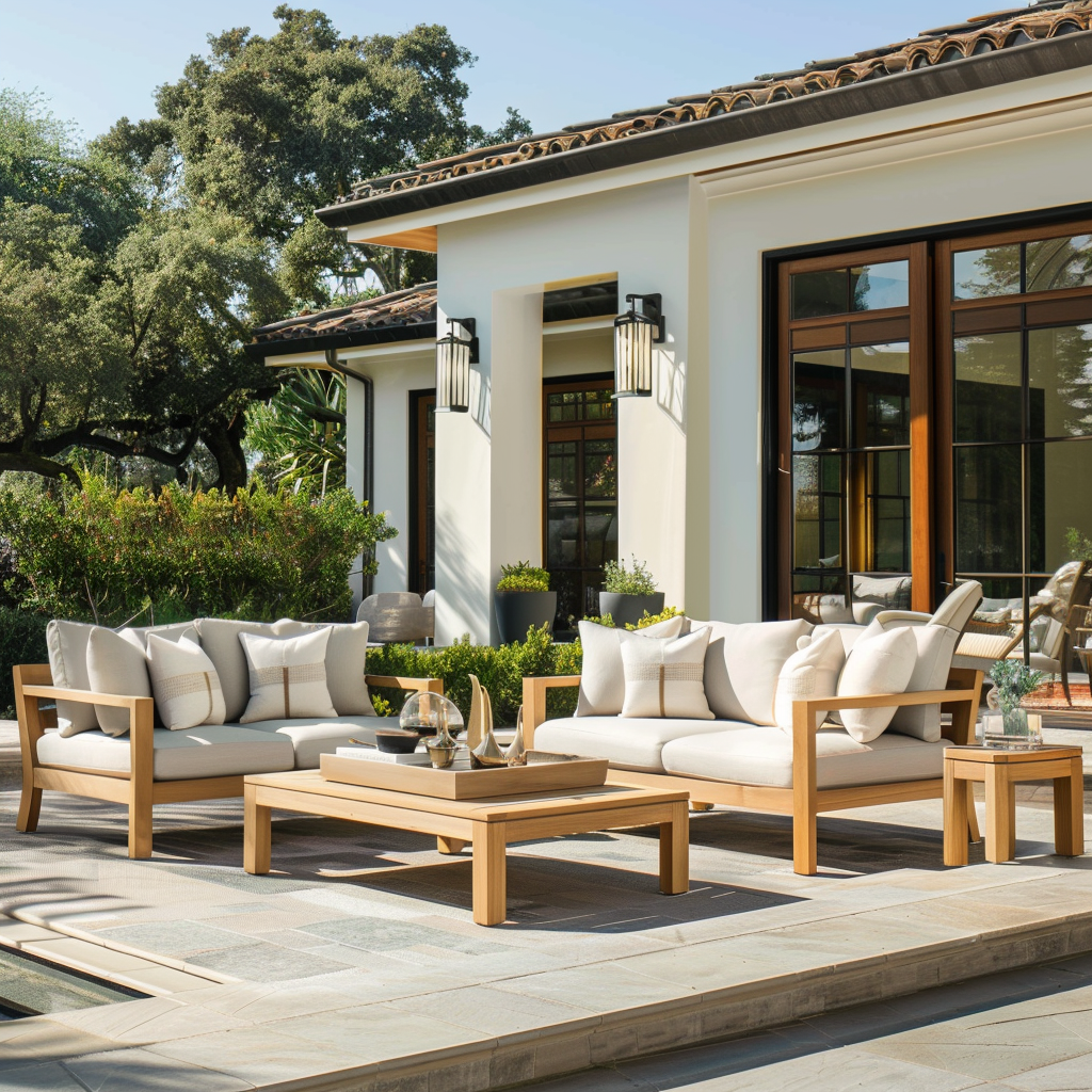 luxury outdoor furniture brands
