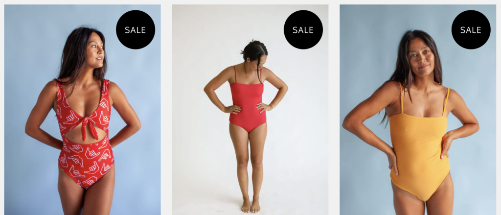 Affordable ethical hot sale swimwear