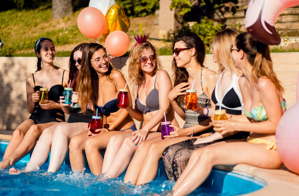 bachelorette pool party