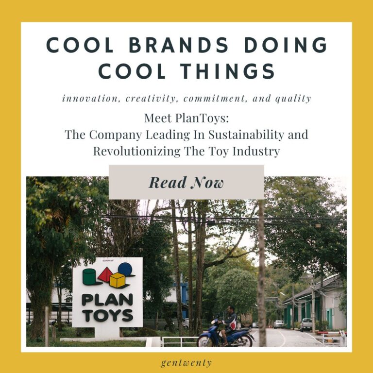 Cool brands doing cool things plantoys