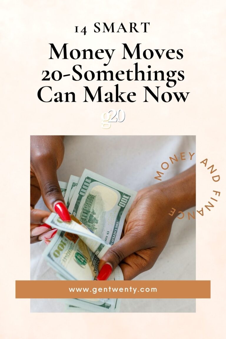 14 smart money decisions 20-somethings can make