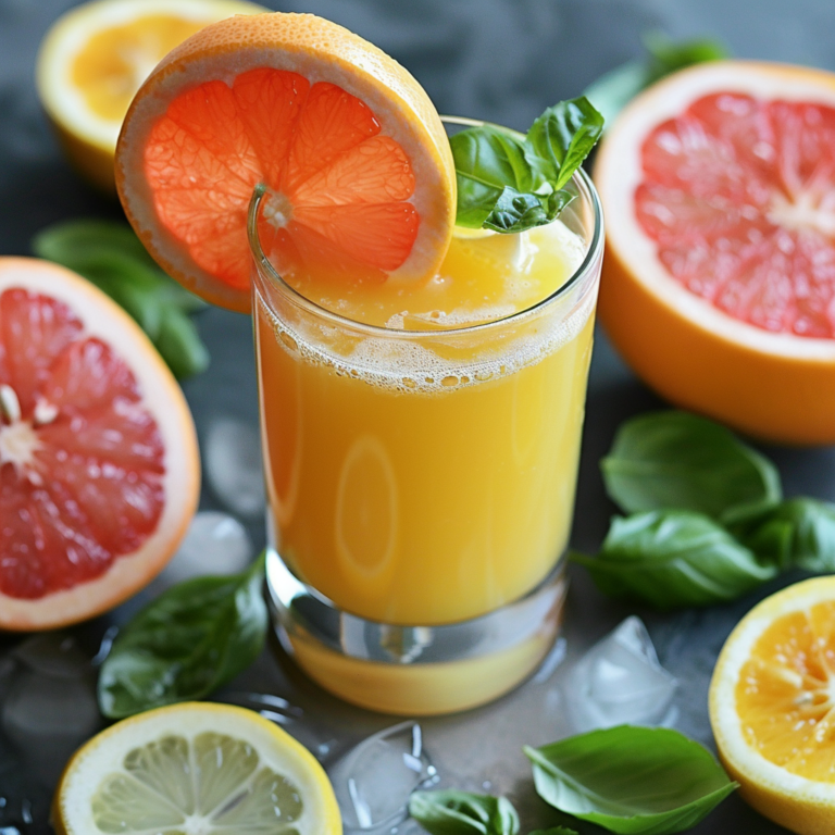 citrus basil delight