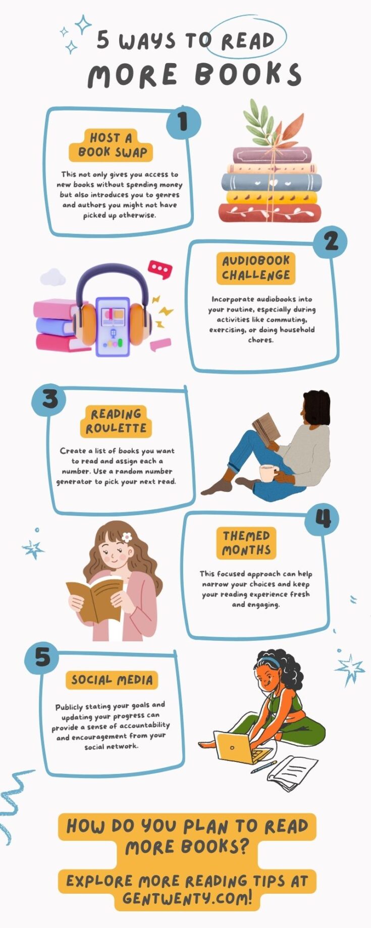 5 Unusual Tips For Reaching Your Reading Goals - GenTwenty