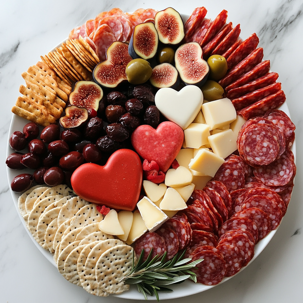 Savory Valentine&rsquo;s Day Charcuterie Board