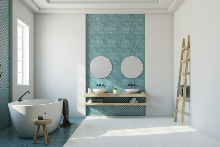 How Blue Abstract Art Wallpaper Murals Can Elevate Your Space (and Your Mood)
