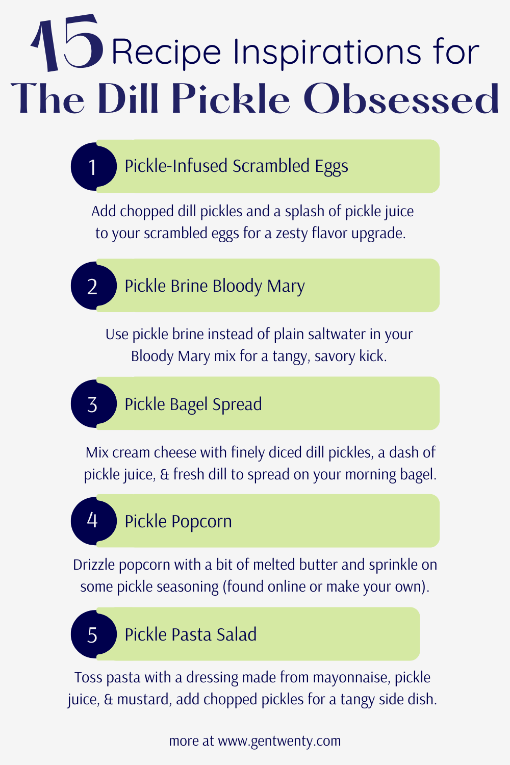 Dill-Pickle Obsessed: 15 Ways to Incorporate Pickles at Every Meal