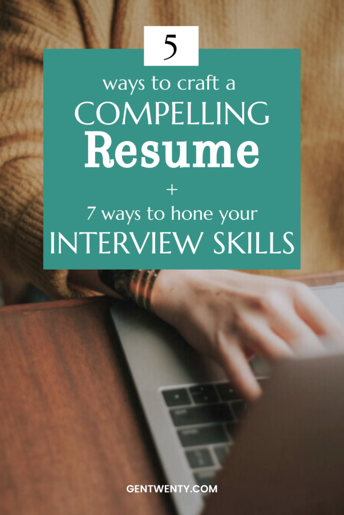 resume writing and interview skills