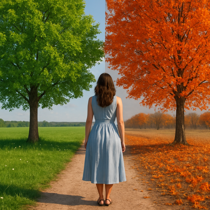 the transition Between Summer And Fall
