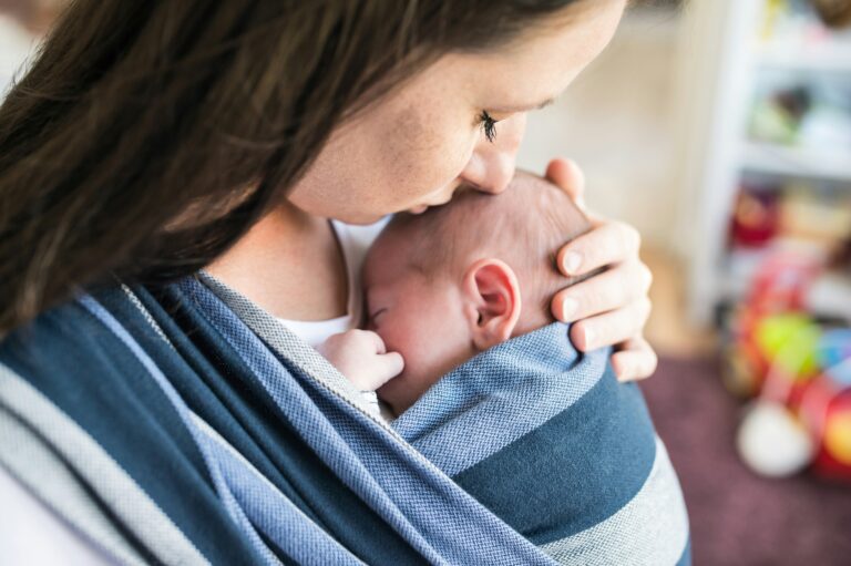 Newly Postpartum Mom