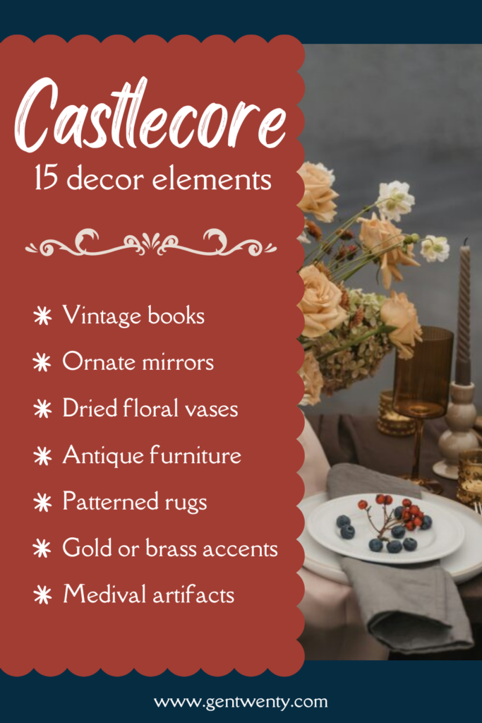 decor elements to take you back to the medieval ages