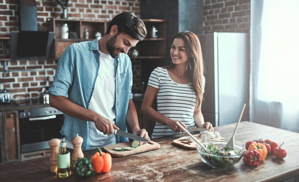 cooking together to improve connection