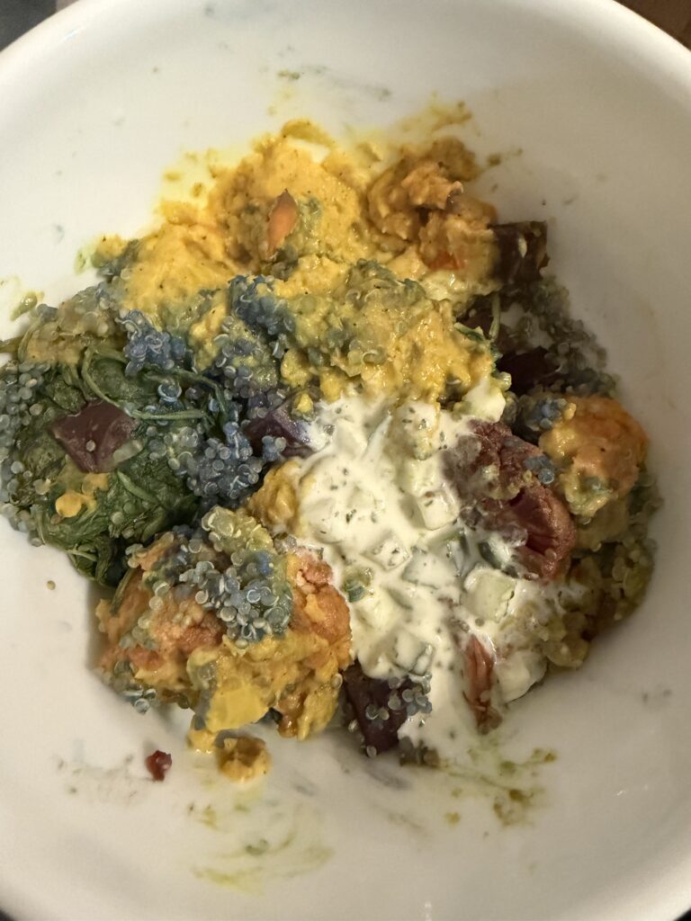 Rainbow Kitchari from Day 1