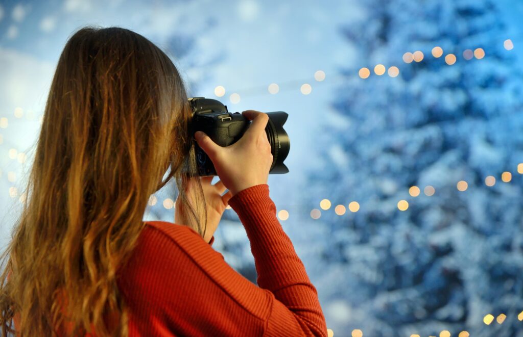 photography as an activity during the holidays