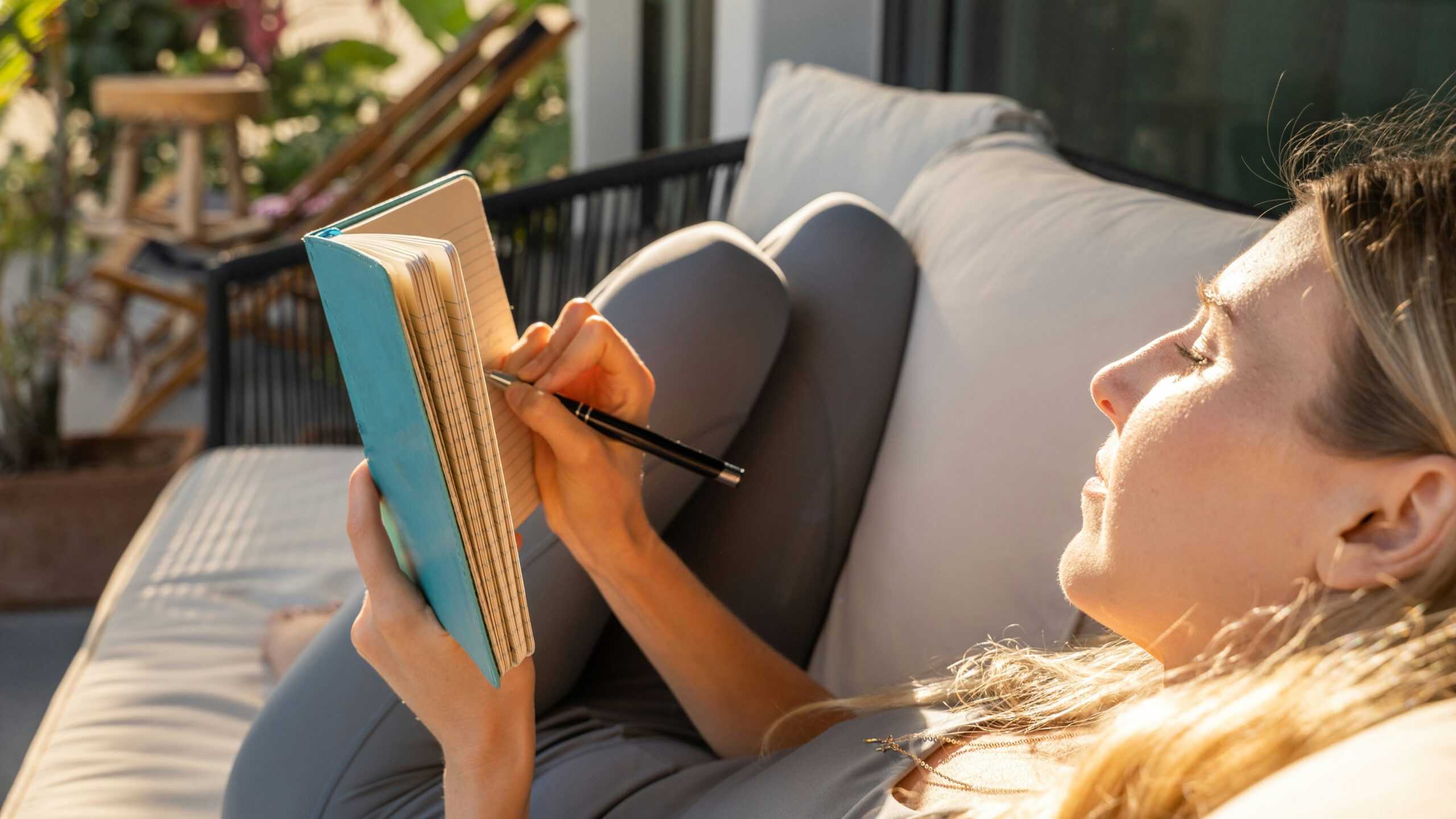 journaling to go with being organized