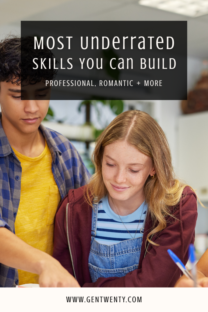 underrated skills to build in your 20s