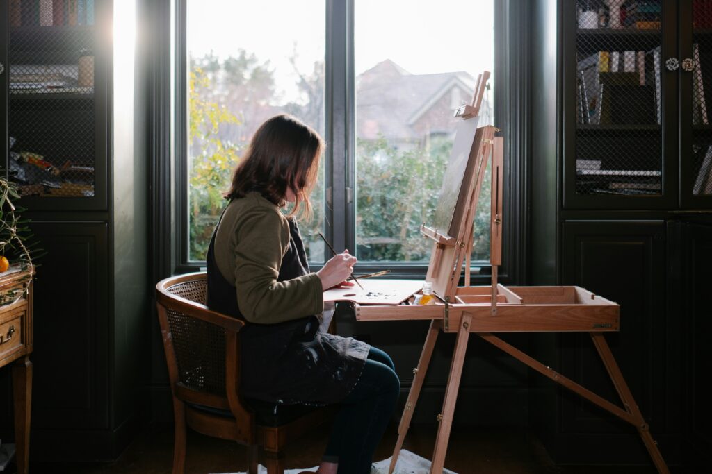 creative outlet of painting