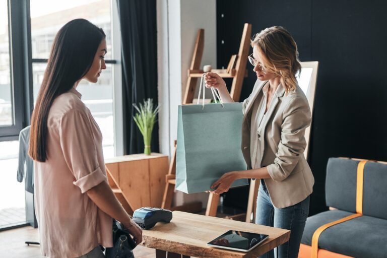 clothing and home store purchase