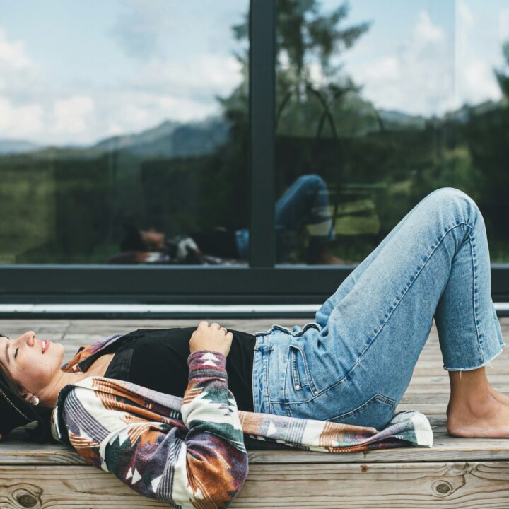 woman relaxing